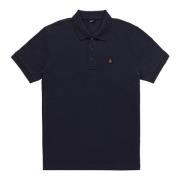 RefrigiWear Mörkblå Polo Skjorta med Logotyp Blue, Herr