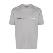 Emporio Armani Stilren T-shirt Gray, Herr