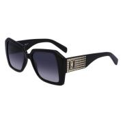 Karl Lagerfeld Stiliga solglasögon Kl6140S Svart Black, Unisex