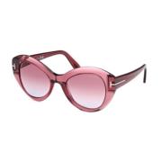 Tom Ford Stiliga solglasögon för modeentusiaster Pink, Unisex