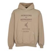 Represent Horizons Hoodie Sweaters Brown, Herr