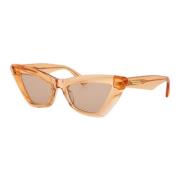 Bottega Veneta Stiliga solglasögon Bv1101S Orange, Dam