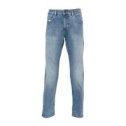 Diesel Slim Denim Jeans för Män Blue, Herr