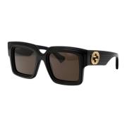 Gucci Stiliga solglasögon Gg1307S Black, Dam