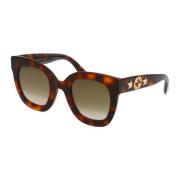 Gucci Stiliga solglasögon Gg0208S Multicolor, Dam