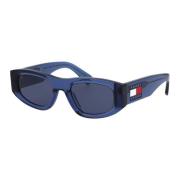 Tommy Hilfiger Stiliga solglasögon TJ 0087/S Blue, Unisex