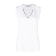 Fabiana Filippi Vita T-shirts & Polos för kvinnor White, Dam