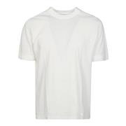 Paolo Pecora Dubbel Krage T-shirt White, Herr
