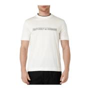 Emporio Armani 3D1Td4 1Juvz Logo T-Shirt White, Herr