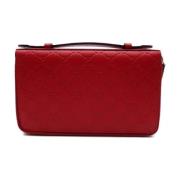 Gucci Vintage Pre-owned Laeder plnbcker Red, Dam