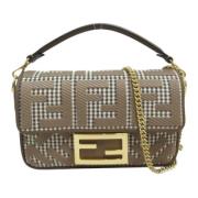 Fendi Vintage Pre-owned Laeder fendi-vskor Brown, Dam