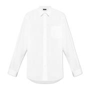 Balenciaga Skjorta med en ficka White, Herr
