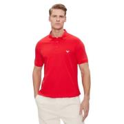 Emporio Armani Casual T-Shirt och Polo Kollektion Red, Herr