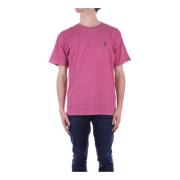 Carhartt Wip Magenta Logo T-shirt Pink, Herr