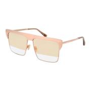 Tom Ford Stiliga West Solglasögon för Sommaren Pink, Herr