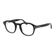 Tom Ford Stiliga Optiska Glasögon Ft5698-B Black, Unisex