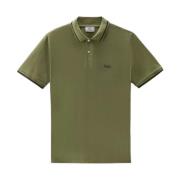 Woolrich Monterey Polo i Lake Olive Green, Herr