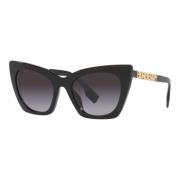 Burberry Stiliga solglasögon för kvinnor Black, Dam