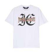 Just Cavalli Vita T-shirts & Polos för män White, Herr