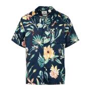 Levi's Hawaiiansk Blommönstrad Bomullsskjorta Multicolor, Herr