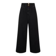 Pinko Vida Jeans Svart Black, Dam