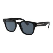 Prada Stiliga solglasögon med A04S design Black, Herr