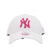 New Era New York Yankees Keps White, Dam
