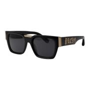 Philipp Plein Stiliga solglasögon Spp095M Black, Herr
