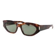 Saint Laurent Stiliga solglasögon SL 638 Brown, Dam