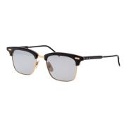Thom Browne Klassiska solglasögon med unik design Black, Dam