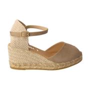 Gaimo Beige Ronny Dam Espadriller V-Cut Beige, Dam