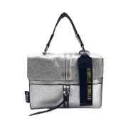 Rebelle Silver Handväska med Avtagbar Rem Gray, Dam