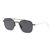 Thom Browne Stiliga solglasögon med unik design Black, Dam