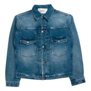 Séfr Denimjacka Ss24Elúwor Blue, Herr