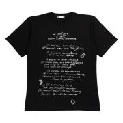 Rassvet Poem T-shirt i svart bomull Black, Herr
