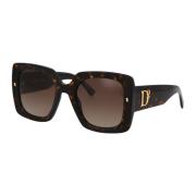 Dsquared2 Stiliga Solglasögon D2 0063/S Brown, Dam