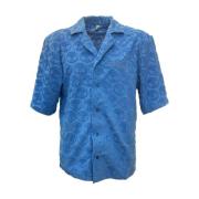 Moschino Stilren Skjorta för Män och Kvinnor Blue, Herr