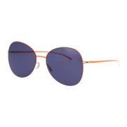 Mykita Stiliga solglasögon för kvinnor Mmesse025 Blue, Unisex