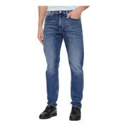 Calvin Klein Jeans Ljusblå bomullsblandade jeans Blue, Herr