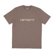 Carhartt Wip Branch Rattan Streetwear Tee Brown, Herr