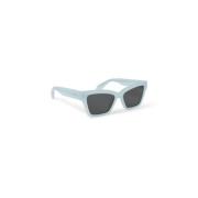 Off White Moderne Cat-Eye Solglasögon Blue, Unisex