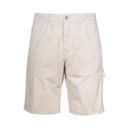 Aspesi Bomull Bermuda Shorts Beige, Herr