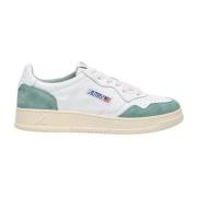 Autry Suede Panel Low Top Sneakers White, Herr