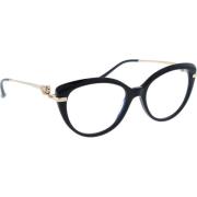 Cartier Stiligt Glasögonbåge Black, Dam