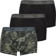 Diesel Boxer Tripack - Camouflage och Svart Multicolor, Herr