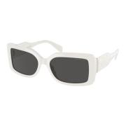 Michael Kors Corfu Sunglasses White/Dark Grey White, Dam