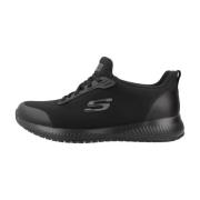 Skechers Squad Sneakers Black, Dam