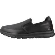 Skechers Nampa Groton Slip-Resistant Loafers Black, Herr