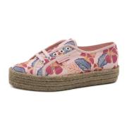 Superga Rosa Fuchsia Hibiscus Damesskor Multicolor, Dam