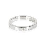 Cartier Vintage Pre-owned Platina ringar Gray, Dam